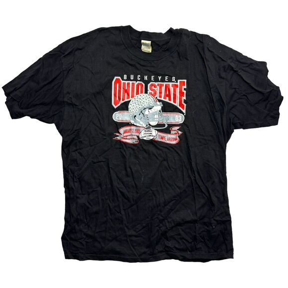 VTG Ohio State Buckeyes 2003 Tostitos Fiesta Bowl Championship Football T-Shirt - Picture 1 of 3
